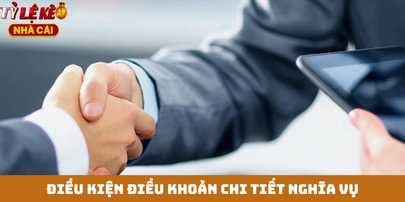Điều kiện điều khoản chi tiết nghĩa vụ