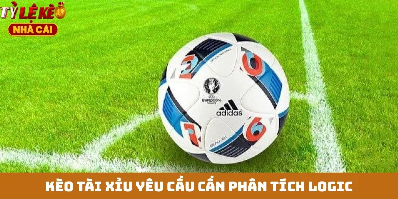 Kèo tài xỉu yêu cầu cần phân tích logic